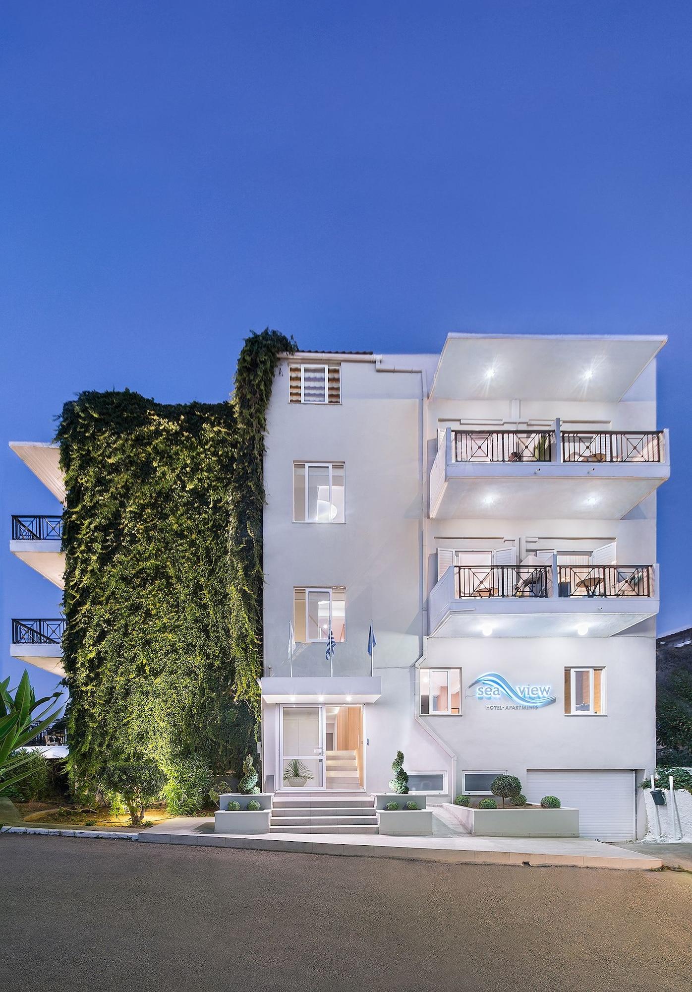 Sea View Hotel & Apartments Kato Daratso Luaran gambar