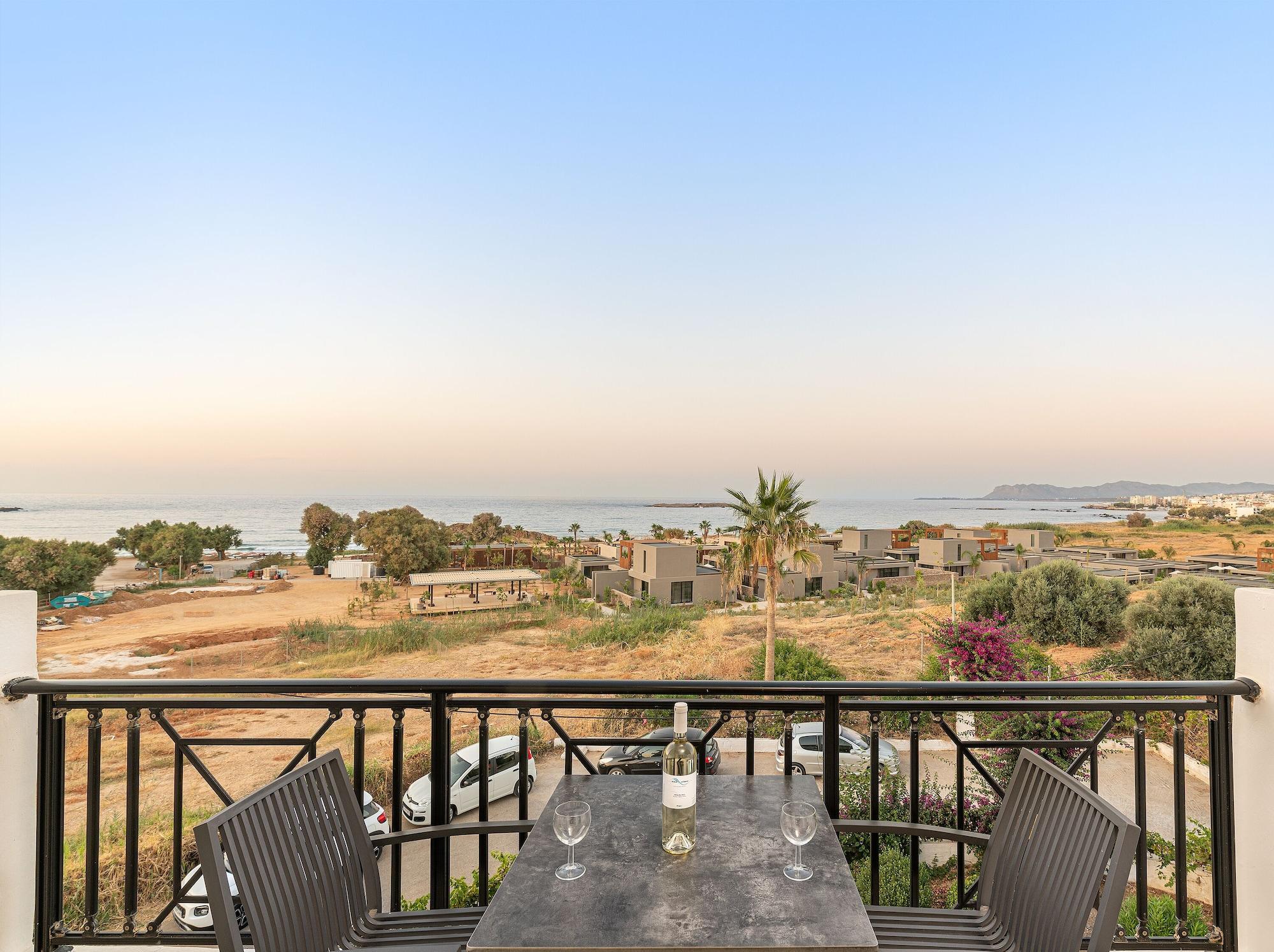 Sea View Hotel & Apartments Kato Daratso Luaran gambar
