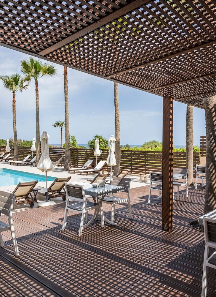 Sea View Hotel & Apartments Kato Daratso Luaran gambar