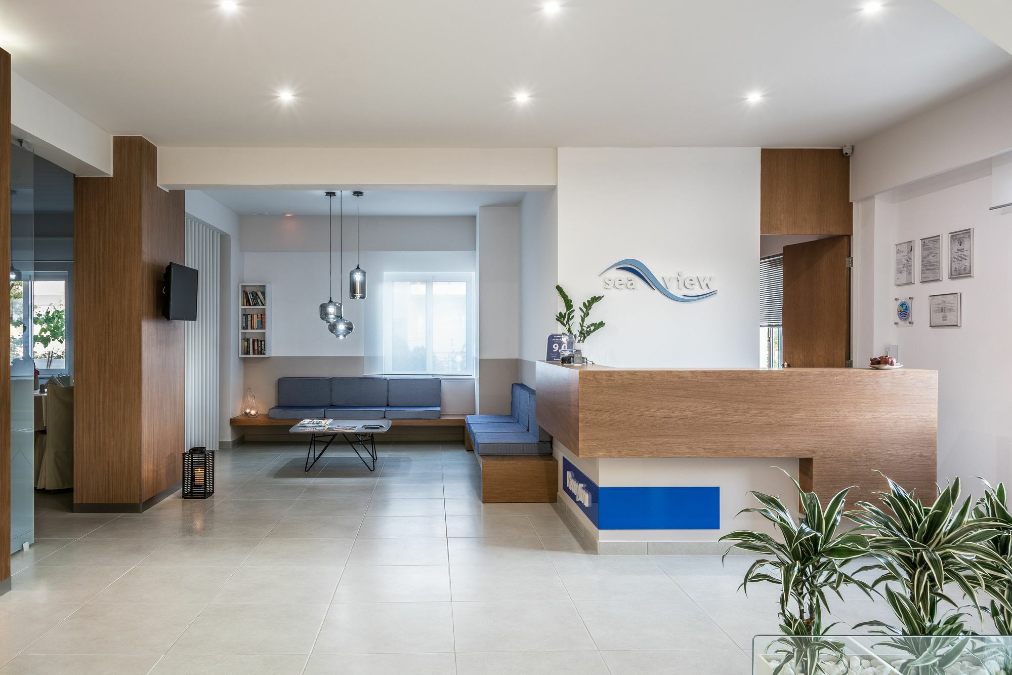 Sea View Hotel & Apartments Kato Daratso Luaran gambar