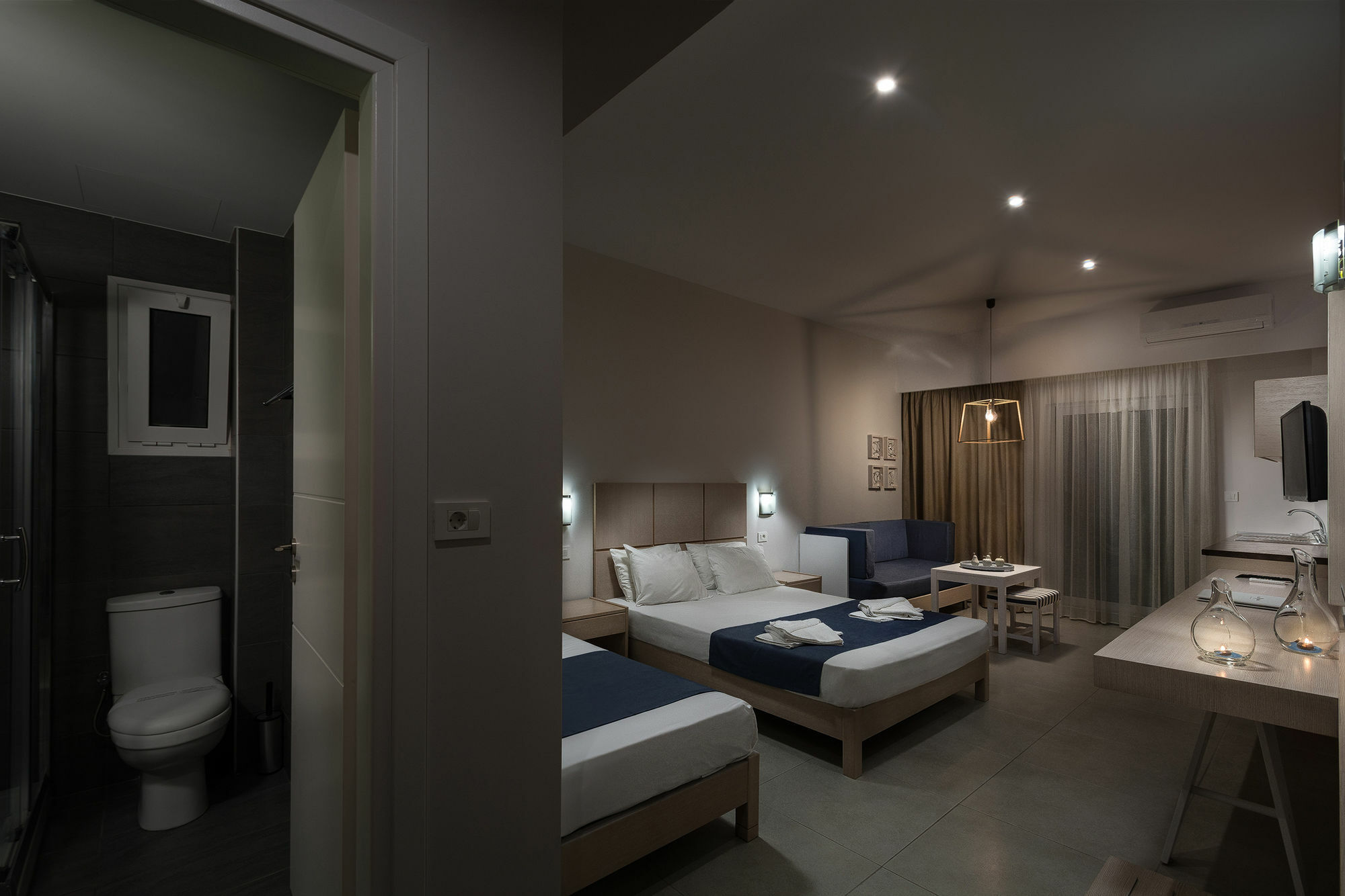 Sea View Hotel & Apartments Kato Daratso Luaran gambar